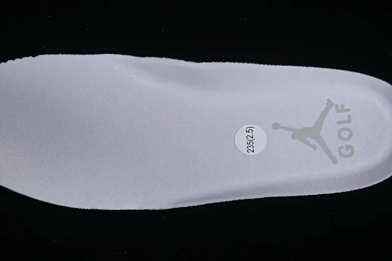 All categories Air Jordan Jordan series basketball shoes Air Jordan 1 Low G version pure original Air Jordan 1 Low Golf AJ1 Joe 1 new golf version raw rubber white DD9315-111